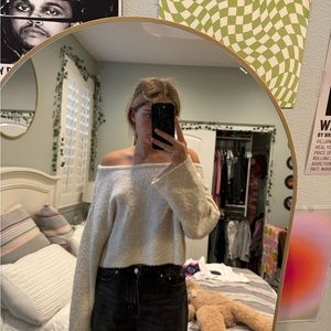 UO off the shoulder sweater